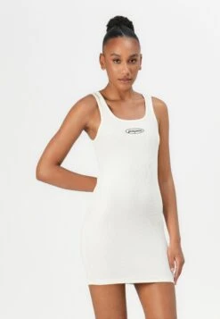TANK SLIM EMBRO - Shift Dress - Creme -Guess Clothing Sale 64fe222b46ed4673bdaa9d2e79222dc0
