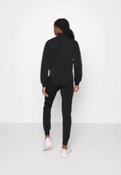 Guess Allie Cuff- Tracksuit Bottoms - Jet Black -Guess Clothing Sale 65e4c02a6b924d4d8718324d969abd8f