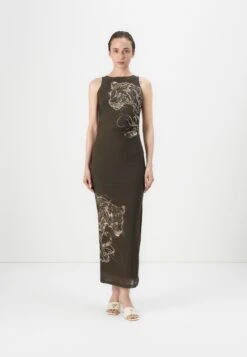 Guess PENELOPE LONG DRESS - Maxi Dress - Espresso Brown