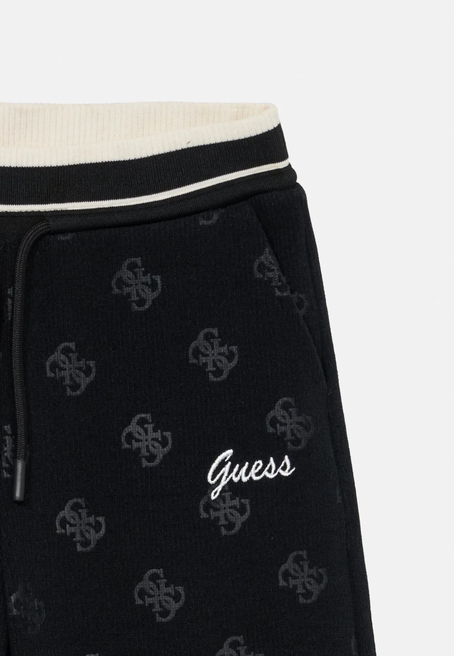 Guess KIDS JUNIOR WIDE LEG PANTS MINI ME - Tracksuit Bottoms - Jet Black 3 Guess KIDS JUNIOR WIDE LEG PANTS MINI ME - Tracksuit Bottoms - Jet Black - Image 3