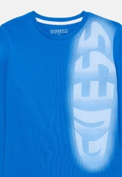 Guess Long Sleeved Top - Royal Blue -Guess Clothing Sale 688b76aefe92461d834ce15e1d59dded