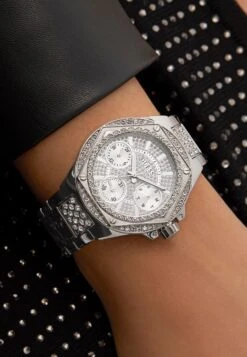 Guess ENVY - Chronograph Watch - Silver Tone