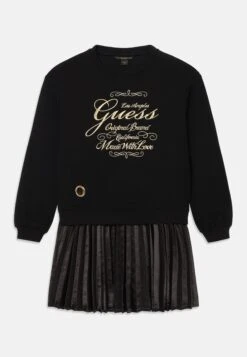 Guess JUNIOR PLEATED DRESS - Day Dress - Jet Black