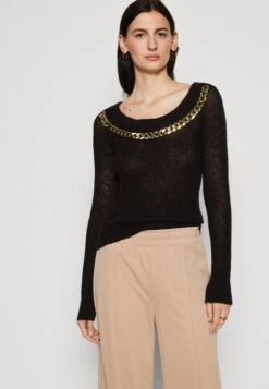 Nuvola Chain Off- Jumper - Jet Black -Guess Clothing Sale 695dba739f78401d8beda07d80aa7a1a