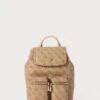 Guess MANHATTAN II FLAP - Backpack - Latte