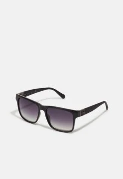 Guess Unisex - Sunglasses - Shiny Black/Green Mirror