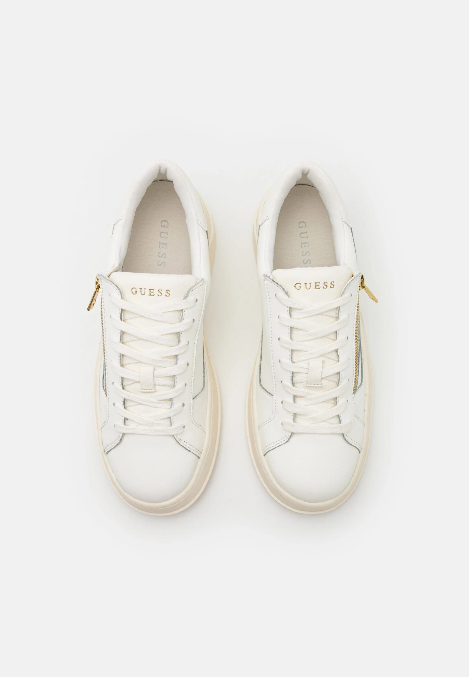 Guess Avellino Zip - Trainers - White 4 Guess Avellino Zip - Trainers - White - Image 4