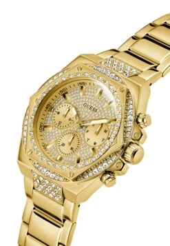 Guess FURY - Chronograph Watch - Gold Tone -Guess Clothing Sale 69ddcf1f9b1c4e3ca7b91c9cc565fd41