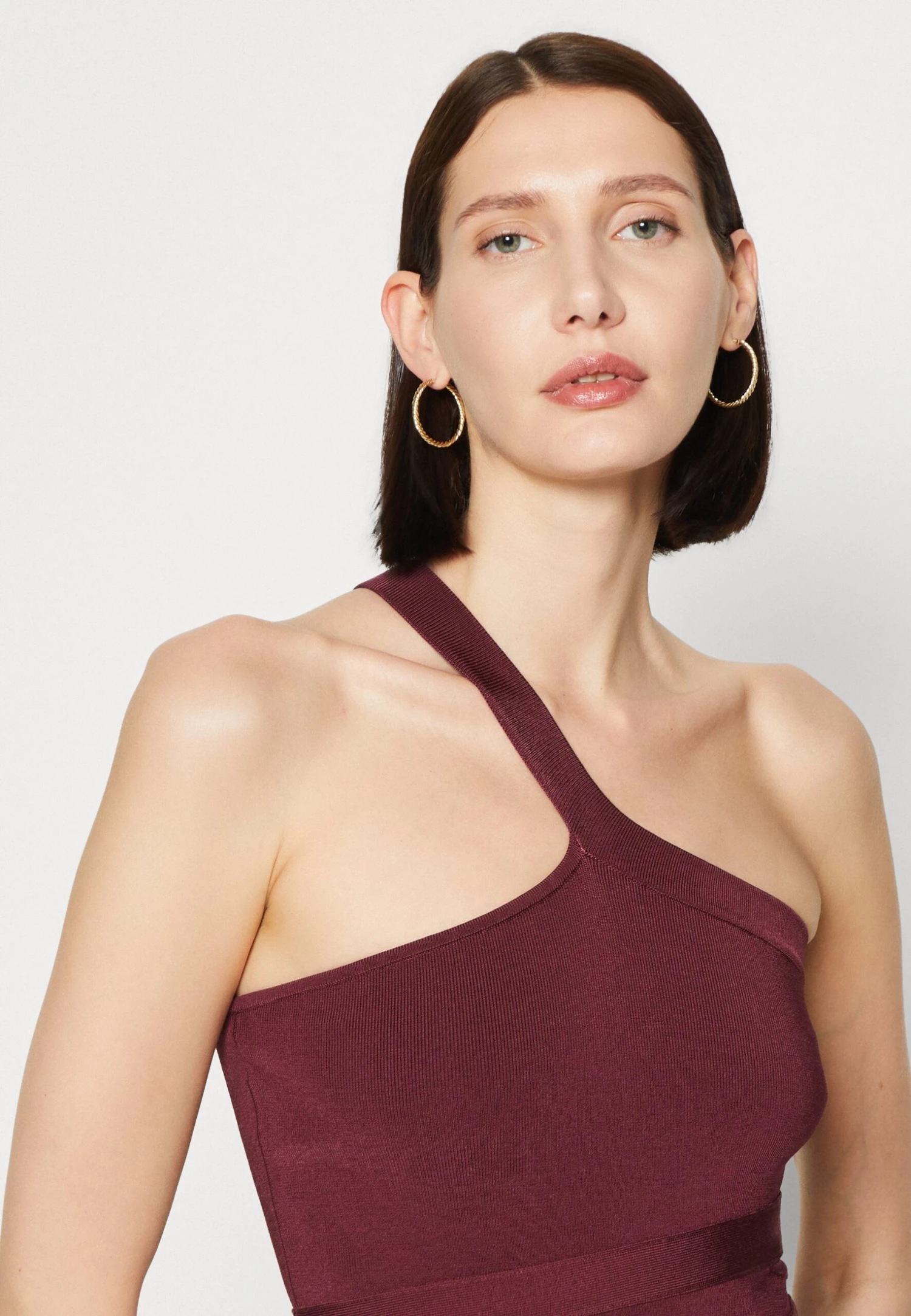 Guess Palms Cut Out Mirage Dress - Jumper Dress - Mystic Wine 4 Guess Palms Cut Out Mirage Dress - Jumper Dress - Mystic Wine - Image 4