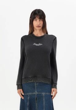 SCRIPT - Sweatshirt - Jet Black