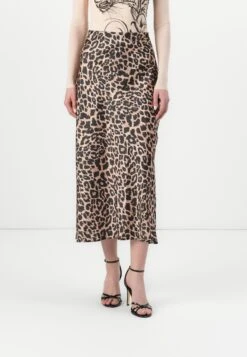 Guess SIBILLA LONG SKIRT - A-line Skirt - Brown