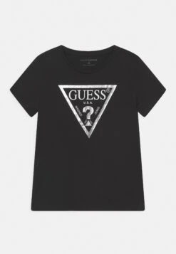 Guess CORE JUNIOR - Print T-shirt - Black -Guess Clothing Sale 6cefdcde980442faa7e5d70eba708fde