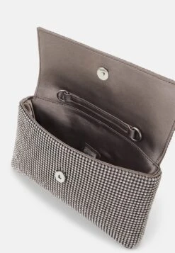 Guess ZALINA FLAP - Clutch - Silver Coloured -Guess Clothing Sale 6cf425061109477baaa9cd0e6db6afa7