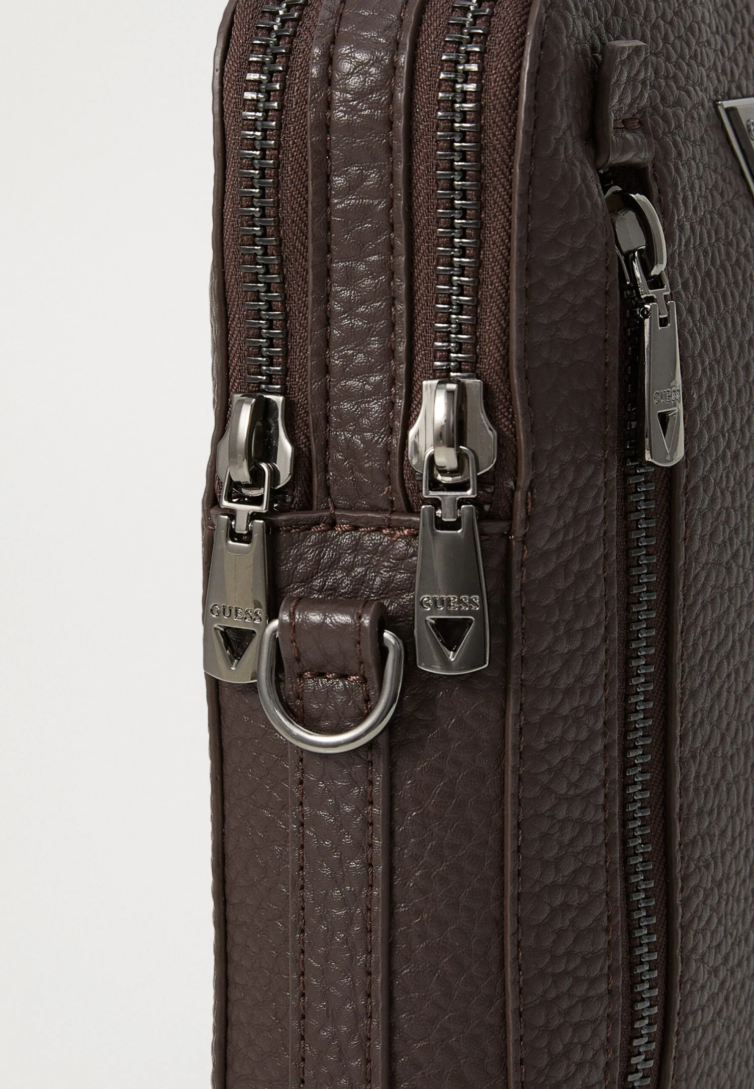 Guess TORINO ZIP XBODY - Cross Body Bag - Dark Oak 5 Guess TORINO ZIP XBODY - Cross Body Bag - Dark Oak - Image 5