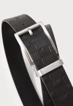 Guess BUCAREST - Belt - Black -Guess Clothing Sale 6da5bc27da4845a495f61a053def4a98