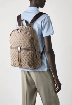 Guess MILANO COMPACT - Rucksack - Beige/brown