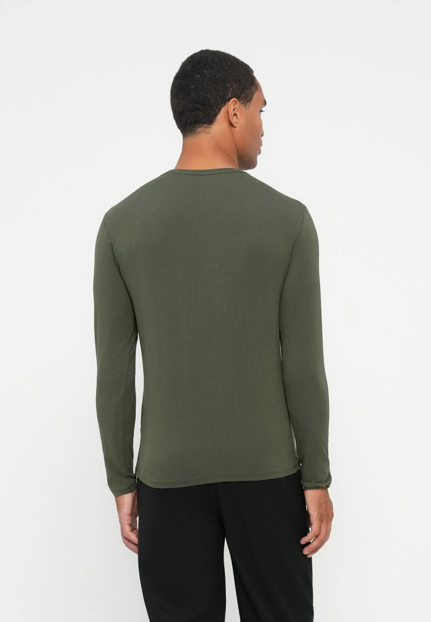 Guess CORE TEE - Long Sleeved Top - Green Depths 3 Guess CORE TEE - Long Sleeved Top - Green Depths - Image 3