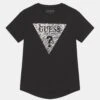 Guess Print T-Shirt - Jet Black