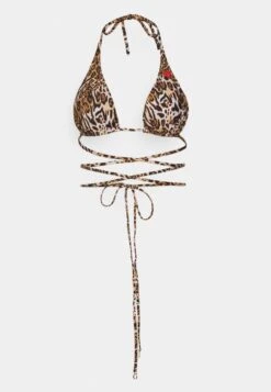 Guess Removable Padded Triangle - Bikini Top - Iconic Leopard Combo -Guess Clothing Sale 6e7279baa61b460f9c5ccbdbfed99363