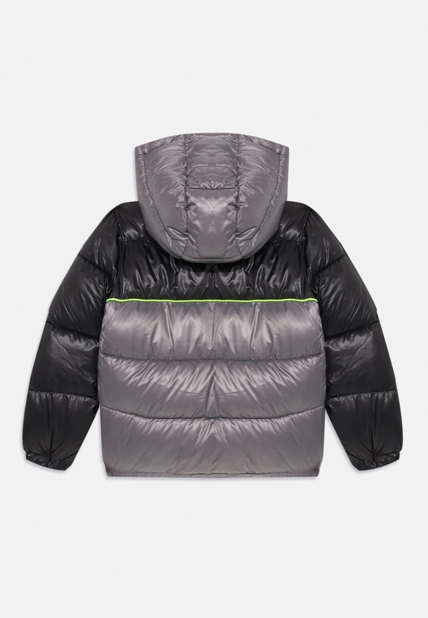 Guess JUNIOR PADDED HOODED JACKET - Winter Jacket - Black/grey 2 Guess JUNIOR PADDED HOODED JACKET - Winter Jacket - Black/grey - Image 2