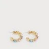 Guess MAMOUNIA - Earrings - Yellow Gold-coloured/multi-coloured