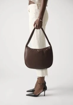 Guess SUNETRA HOBO - Handbag - Espresso