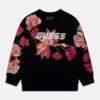 Guess Junior Ls Active - Sweatshirt - Schwarz