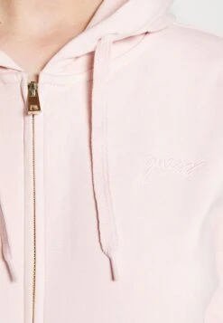 Guess Zip Hoodie - Pyjama Top - Blush Cotton -Guess Clothing Sale 712fac1883a04269ad768e7da9588570