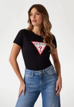 Guess ORIGINAL - Print T-shirt - Jet Black