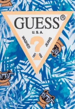 Guess Toddler Set - Print T-Shirt - Blue -Guess Clothing Sale 7165e4ebb4584cd3a97f4ee400fcd10d