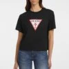 BOXY ICONIC - Print T-shirt - Schwarz