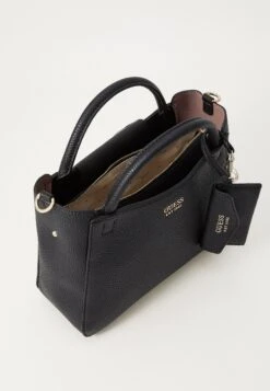 Guess BRENTON GIRLFRIEND SATCHEL - Handbag - Black -Guess Clothing Sale 71dcde6f42ba4a0798d6478e02b09327