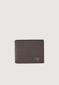 Guess TORINO BIFOLD DOUBLE - Wallet - Dark Brown