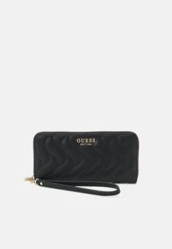 Guess Mai Large Zip Around - Wallet - Black