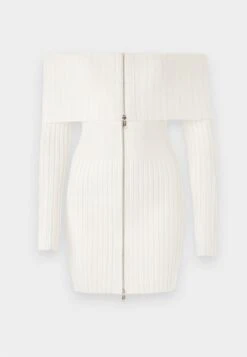 Guess KATHRYN ZIPPED - Jumper Dress - Cream White Vanise -Guess Clothing Sale 72a04e3eaeee45d59e599df430534a0f