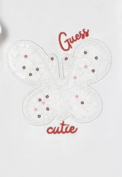 Guess Newborn Set- Print T-Shirt - Pure White -Guess Clothing Sale 7322d5f098864c17ae31af0daab6e645