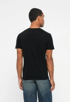 Guess LOGO - Print T-shirt - Jet Black -Guess Clothing Sale 73f95fd2c8924503a6c8a78fb962b614