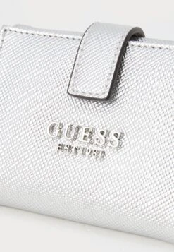 Guess ROSALBA PETITE TRIFOLD - Wallet - Silver-coloured -Guess Clothing Sale 74368089213542d29f27a5fff9081329