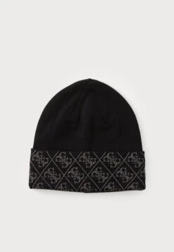 Guess NORA RHINESTONES BEANIE - Beanie - Jet Black