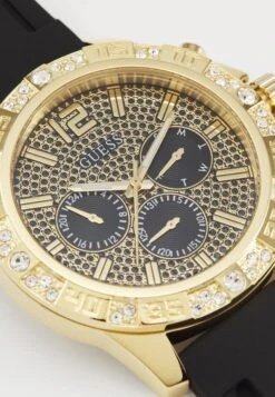 Guess MAJESTIC - Chronograph Watch - Black -Guess Clothing Sale 75df0ccf85b34ca982e82c4cd75f1f0f