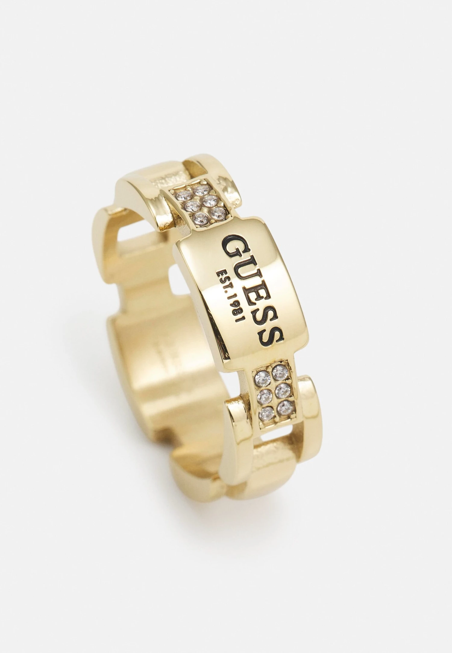 Guess Flat - Ring - Yellow Gold-Coloured 3 Guess Flat - Ring - Yellow Gold-Coloured - Image 3