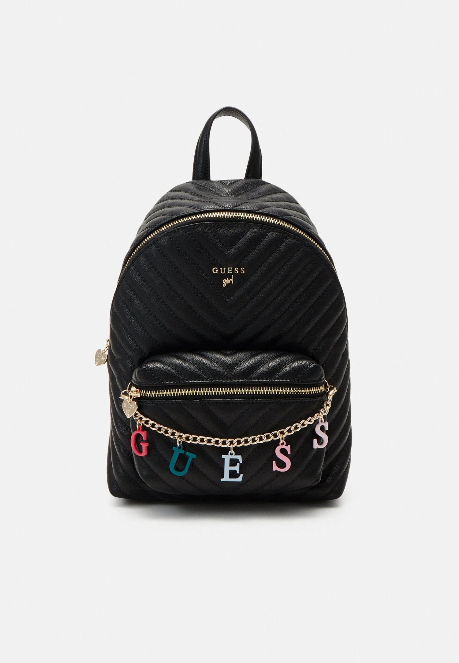 Guess JUNIOR SMALL BACKPACK - Rucksack - Jet Black 1 Guess JUNIOR SMALL BACKPACK - Rucksack - Jet Black