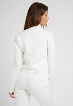 Guess New Allie Scuba Zip - Zip-Up Sweatshirt - Weiß 6 Guess New Allie Scuba Zip - Zip-Up Sweatshirt - Weiß -Guess Clothing Sale 7776943baf6f4923ab40169f31711e77