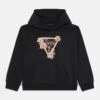 Guess JUNIOR OVERSIZE HOODED - Sweatshirt - Jet Black