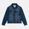 Guess JUNIOR COMFORT UNISEX - Denim Jacket - Wavy Ocean