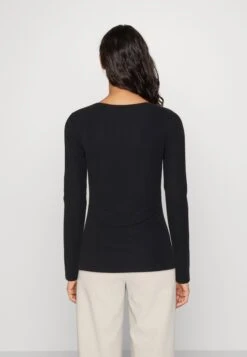Guess Lara - Long Sleeved Top - Jet Black -Guess Clothing Sale 779de8406f7149d8a0bfbbb6cae75432