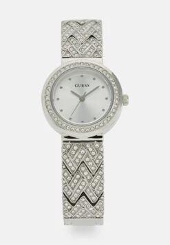 Guess Ladies Dress - Watch - Silver-Coloured