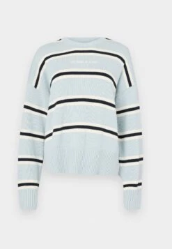 STRIPED - Jumper - Himmelblau -Guess Clothing Sale 77ade16128534c87903702db8970bb56