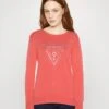 Guess Ls Rn Diane Triangle Logo Swtr - Jumper - Revival Rose