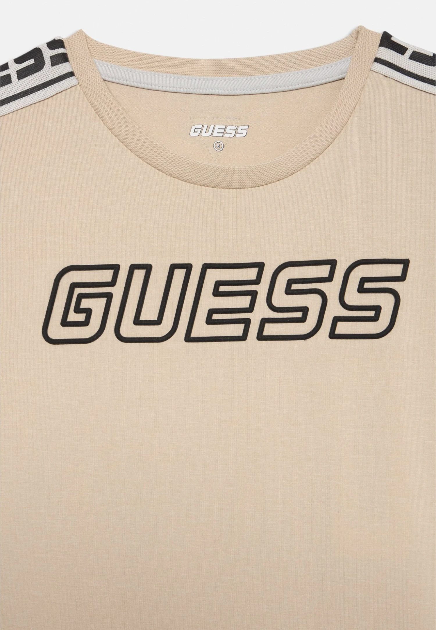 Guess KIDS JUNIOR CORE MINIME - Print T-shirt - Light Mink 3 Guess KIDS JUNIOR CORE MINIME - Print T-shirt - Light Mink - Image 3